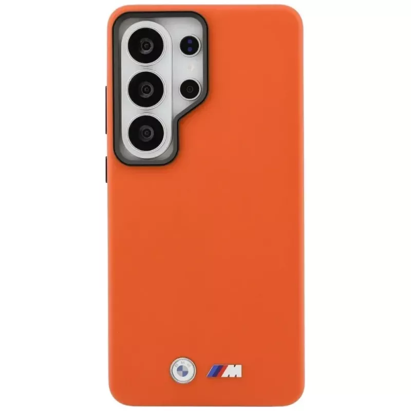 BMW M Metal Logo MagSafe dėklas Samsung Galaxy S26 Ultra - oranžinis