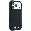 BMW M Quadrille Kevlar Metal Logo MagSafe dėklas, skirtas iPhone 18 Pro Max / 17 Pro Max - juodos spalvos