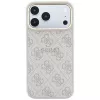 GUESS Embossed 4G Classic MagSafe dėklas, skirtas iPhone 17 Pro Max / 18 Pro Max - rožinis