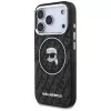 Karl Lagerfeld IML Karl Head Logo MagSafe dėklas, skirtas iPhone 17 Pro - juodas
