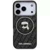 Karl Lagerfeld IML Karl Head Logo MagSafe dėklas, skirtas iPhone 17 Pro - juodas