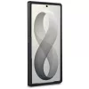 BMW M odinė perforuota trijų spalvų juostos metalo logotipų MagSafe dėklas, skirtas Samsung Galaxy Z Fold8 Ultra – juoda