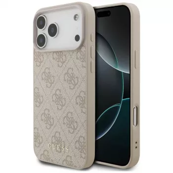 GUESS 4G Classic dėklas, skirtas iPhone 18 Pro Max / 17 Pro Max - rožinis