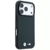 BMW M Quadrille Kevlar Metal Logo MagSafe dėklas, skirtas iPhone 18 Pro / 17 Pro - tamsiai mėlynas