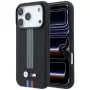 BMW M Quadrille Kevlar Anthracite & Tricolor Print Lines MagSafe dėklas, skirtas iPhone 18 Pro / 17 Pro