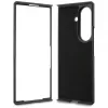 Karl Lagerfeld Saffiano Karl & Choupette Pin dėklas, skirtas Samsung Galaxy Z Fold 8 Ultra - juodas