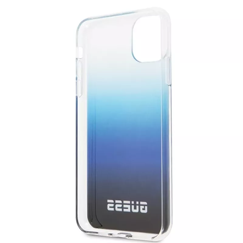 GUESS California Gradient Blue kietas dėklas, skirtas Apple iPhone 11 Pro Max