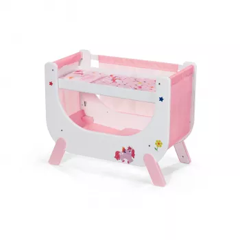 ZAPF CREATION BABY born Unicorn lovelė prie lovos lėlėms iki 43 cm