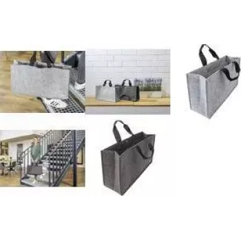SIGEL BA431 Desk Sharing Bag Basic L šviesiai pilkas sintetinis veltinys