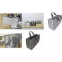 SIGEL BA431 Desk Sharing Bag Basic L šviesiai pilkas sintetinis veltinys
