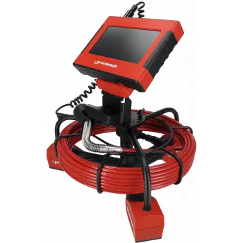 ROTHENBERGER ROCAM mini HD-Set CAS vamzdžių apžiūros kamera 22m kabelis, Ø25mm galvutė, Ø7mm kabelis