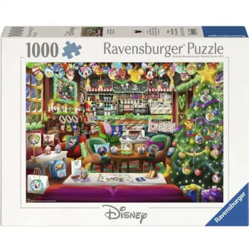 Ravensburger Puzzle Disney Christmas Cafe (1000 dalių)