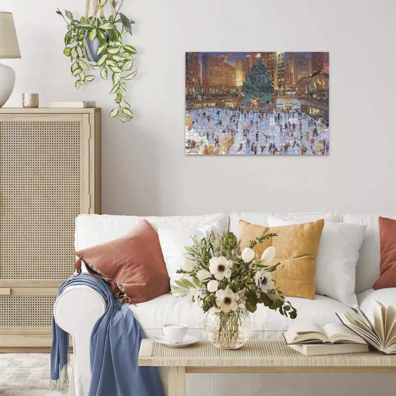 RAVENSBURGER 1000 dalių dėlionė – Kalėdų magija Rokfelerio centre