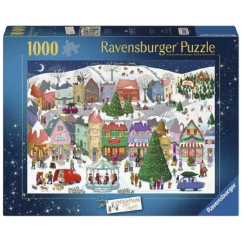 Ravensburger Puzzle Enchanted Christmas Town (1000 vnt.)