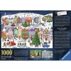 Ravensburger Puzzle Enchanted Christmas Town (1000 vnt.)