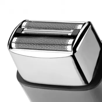 BaByliss Super-X Metal Series dvigubų folijų skustuvas sidabrinis