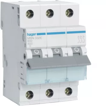 Hager MBN332E durelės Volta/Golf skydams, 3 eilės, 36 moduliai, balta RAL 9010, plienas, IP30