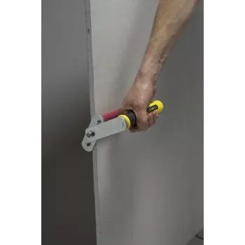 Stanley ST-STHT1-05868 Sunkiojo naudojimo gipso kartono nešiklis, 80 kg talpa, vienos rankos valdymas, geltona/juoda
