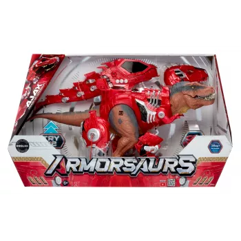 MGA Entertainment Armorsaurs Armor-Up - T-Rex Ajax transformuojama figūrėlė