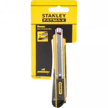 Stanley FatMax Snap-Off pjovimo peilis su 9 mm ašmenų žurnalu