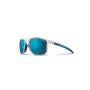 Julbo Compass Blue slidinėjimo akiniai - sferinis polikarbonato lęšis, Spectron 3 Brown Flash, 3 kategorija, OTG, suderinami su šalmu