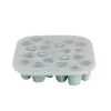 Beaba Multiportions šaldiklio padėklas 20 x 35 ml silikoninis, šalavijų žalia
