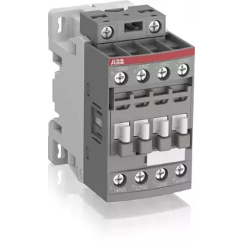 ABB NF22E pagalbinis kontaktoriai 24-60V AC/20-60V DC 2NO+2NC su varžtais, DIN bėgeliui