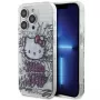 Hello Kitty HKHCP15LHDGPHT iPhone 15 Pro kietas dėklas IML Kitty On Bricks Graffiti baltas