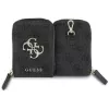 GUESS 4G Metal Logo universali kryžminė rankinė su dirželiu telefonui, maža, juoda