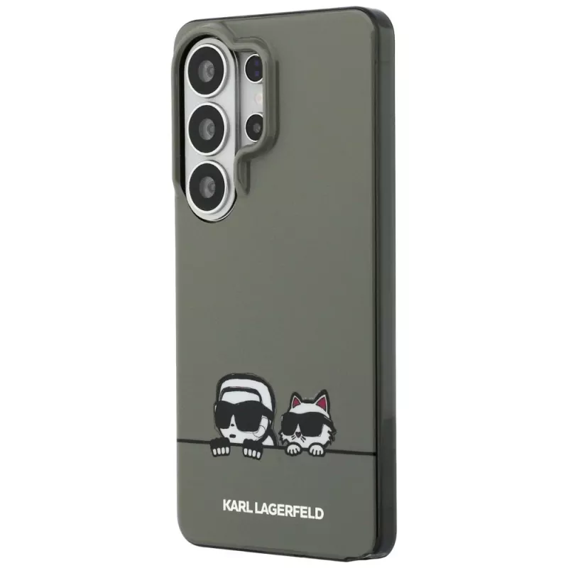 Karl Lagerfeld Samsung Galaxy S26 Ultra IML Peekaboo Karl&Choupette MagSafe dėklas, žalias