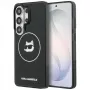 Karl Lagerfeld IML Repeated Choupette MagSafe dėklas, skirtas Samsung Galaxy S26 Ultra, juodas