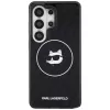 Karl Lagerfeld IML Repeated Choupette MagSafe dėklas, skirtas Samsung Galaxy S26 Ultra, juodas