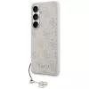 GUESS 4G Classic Logo Charm MagSafe dėklas Samsung Galaxy S26 - rožinis