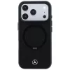 Mercedes-Benz odinis dėklas su žiediniu stovu MagSafe, skirtas iPhone 18 Pro / 17 Pro, juodas