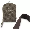 Guess 4G Metal Logo Universal Crossbody Telefono Dirželis su Pinigine - Ruda