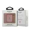 GUESS Glitter Collection apsauginis dėklas Apple AirPods 1/2 - rožinis