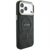 GUESS Embossed 4G Classic MagSafe dėklas, skirtas iPhone 17 Pro Max / 18 Pro Max - juodas