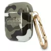 GUESS Camo Collection AirPods 1/2 dėklas žalias/ chaki