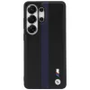 BMW Perforated Stripe Logo MagSafe dėklas Samsung Galaxy S26 Ultra - mėlynas