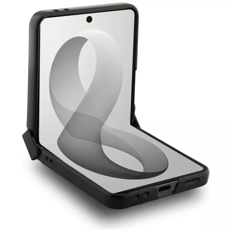 Guess 4G Classic MagSafe dėklas, skirtas Samsung Galaxy Z Flip 8 – rožinis
