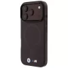BMW M IML matinis metalo logotipo ir apdailos MagSafe dėklas, skirtas iPhone 18 Pro / 17 Pro - bordo spalvos