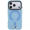 BMW M IML Frosted MagSafe dėklas, skirtas iPhone 18 Pro / 17 Pro – mėlynas