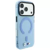 BMW M IML Frosted MagSafe dėklas, skirtas iPhone 18 Pro / 17 Pro – mėlynas