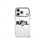 Karl Lagerfeld IML Choupette Sketch Logo MagSafe dėklas, skirtas iPhone 17 Pro - permatomas