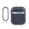 GUESS GUACA2TPUJULDB AirPods 1/2 dėklas tamsiai mėlynas, Jeans Collection