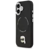 Karl Lagerfeld Karl Pin MagSafe dėklas, skirtas iPhone 17 - juodas