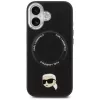 Karl Lagerfeld Karl Pin MagSafe dėklas, skirtas iPhone 17 - juodas