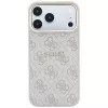GUESS Embossed 4G Classic MagSafe dėklas, skirtas iPhone 17 Pro / 18 Pro - rožinis