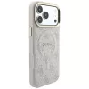 GUESS Embossed 4G Classic MagSafe dėklas, skirtas iPhone 17 Pro / 18 Pro - rožinis