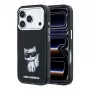 Karl Lagerfeld IML Choupette Body Sketch Print MagSafe dėklas, skirtas iPhone 18 Pro Max / 17 Pro Max - juodas